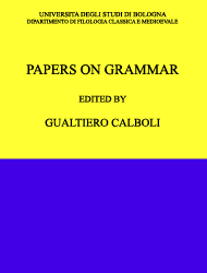 vai a Papers on Grammar